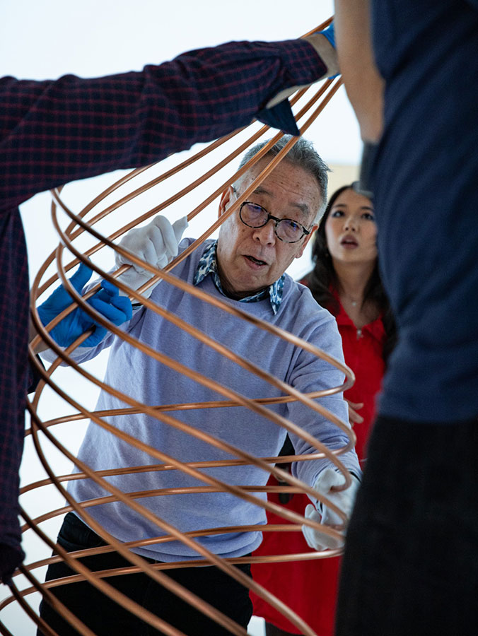 Wystawa „Wschód słońca na Zachodzie” – przygotowania w Pawilonie Czterech Kopuł