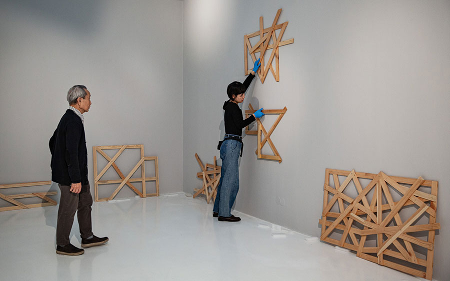 Wystawa „Wschód słońca na Zachodzie” – przygotowania w Pawilonie Czterech Kopuł