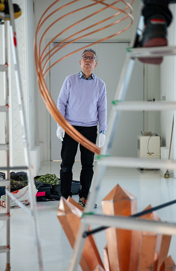 Wystawa „Wschód słońca na Zachodzie” – przygotowania w Pawilonie Czterech Kopuł