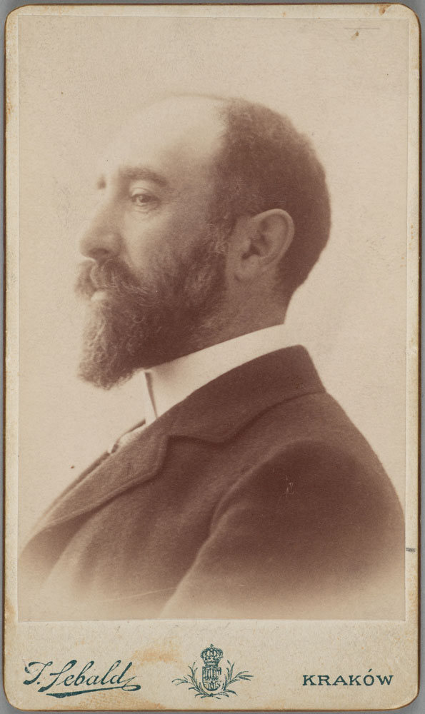 Józef Sebald, Portret Teodora Axentowicza, ok. 1900