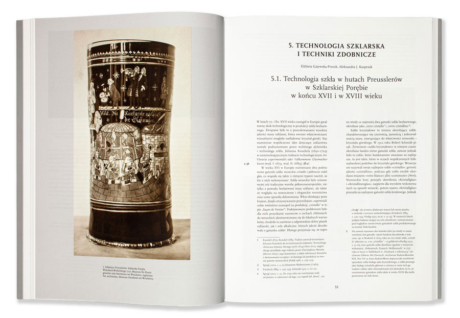 Publikacja „Szkło śląskie w XVIII wieku”