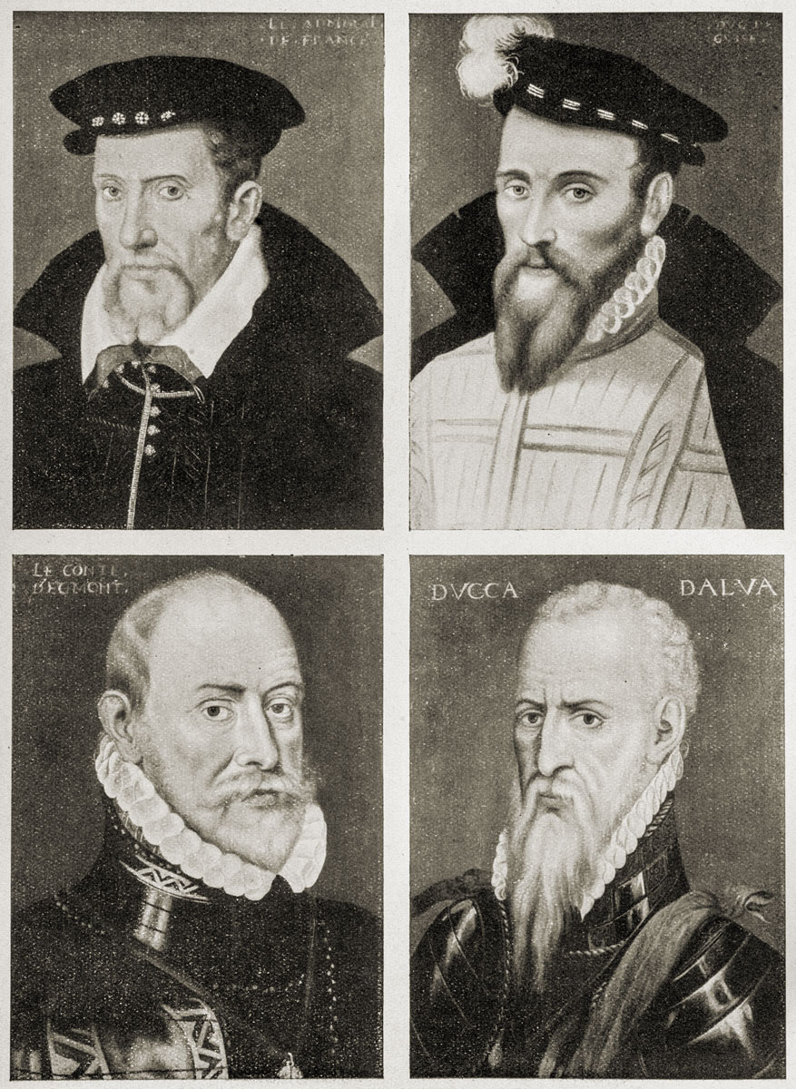 Cztery portrety mężczyzn