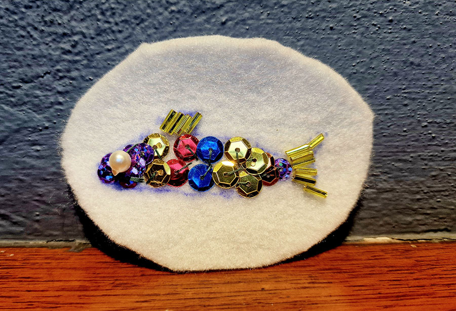 Warsztaty w Etno – cekinowe rybki