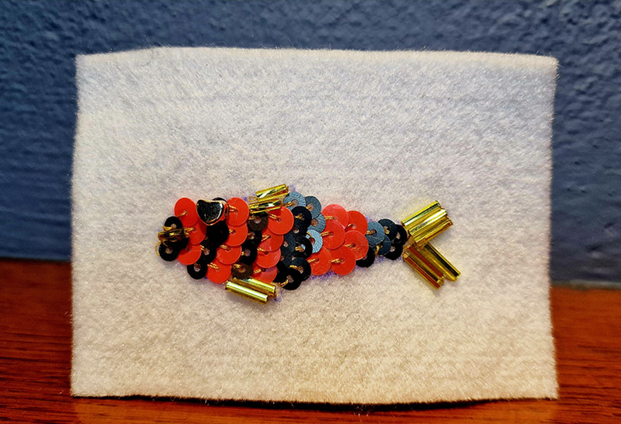 Warsztaty w Etno – cekinowe rybki