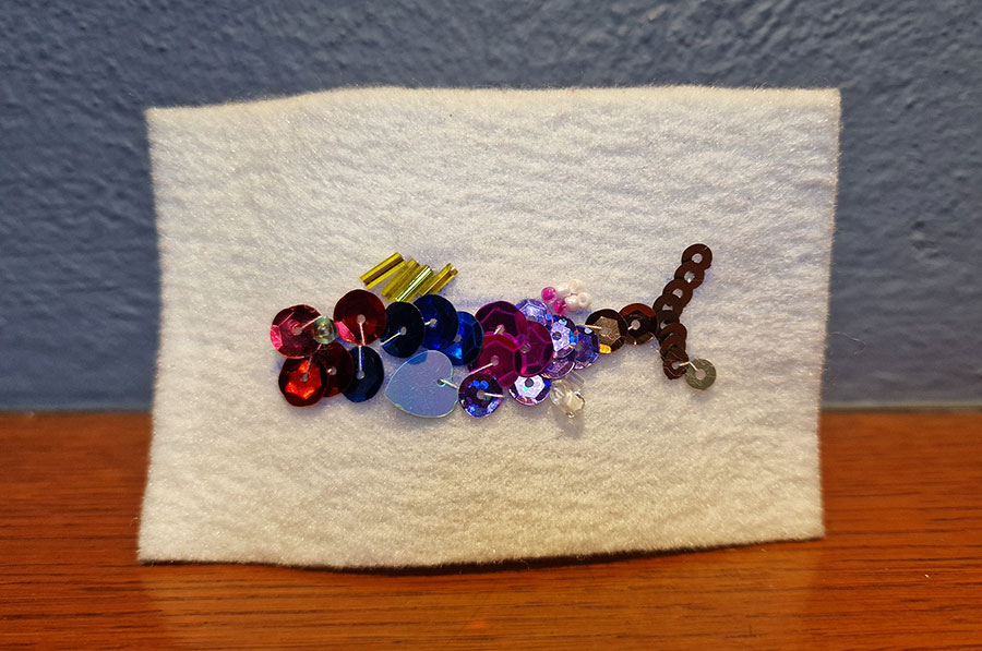 Warsztaty w Etno – cekinowe rybki