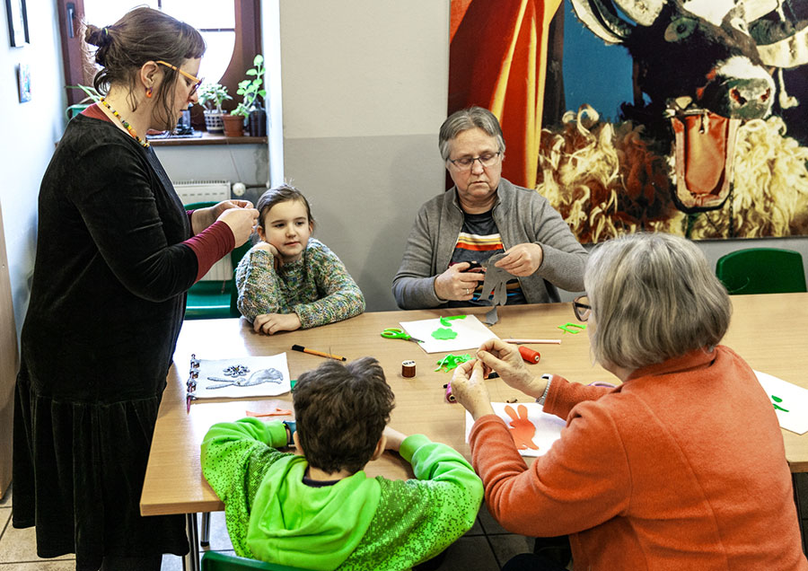 Ferie 2026 w Muzeum Etnograficznym, warsztaty „Aplikacja z królikiem”