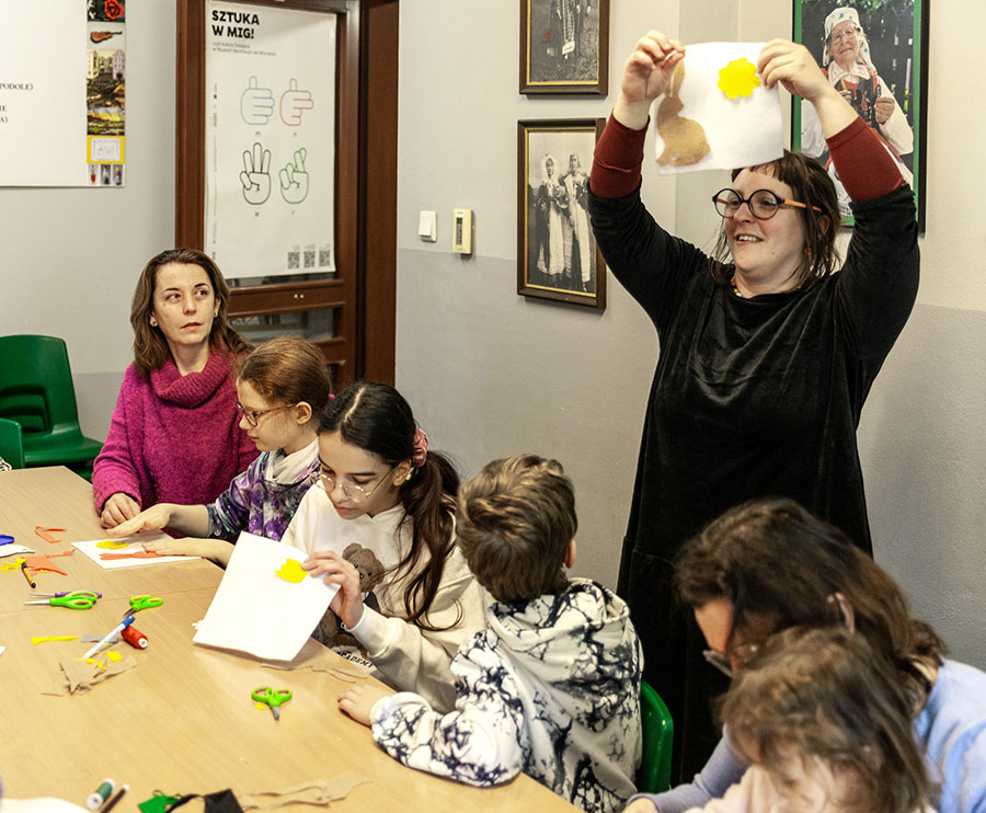 Ferie 2026 w Muzeum Etnograficznym, warsztaty „Aplikacja z królikiem”