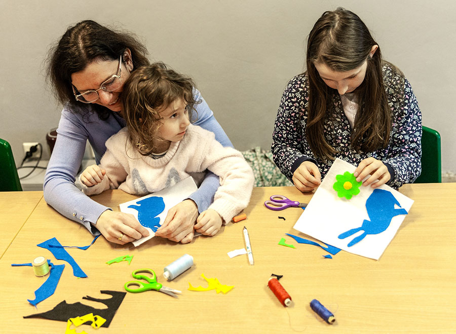 Ferie 2026 w Muzeum Etnograficznym, warsztaty „Aplikacja z królikiem”