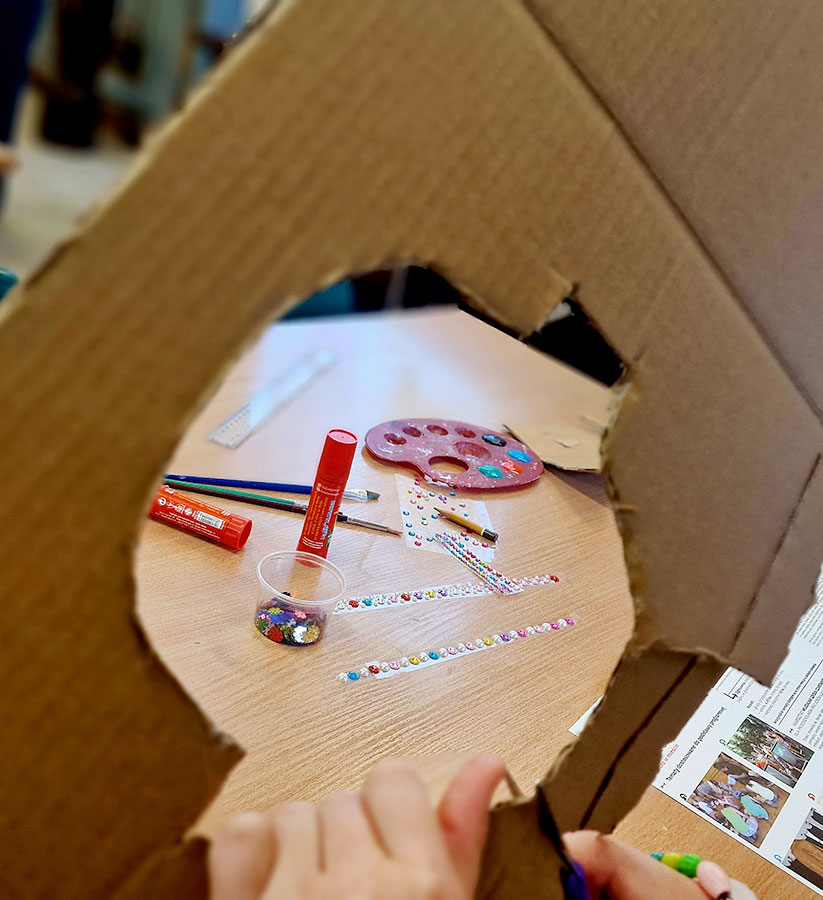 Warsztaty tworzenia ludowych masek karnawałowych w Muzeum Etnograficznym