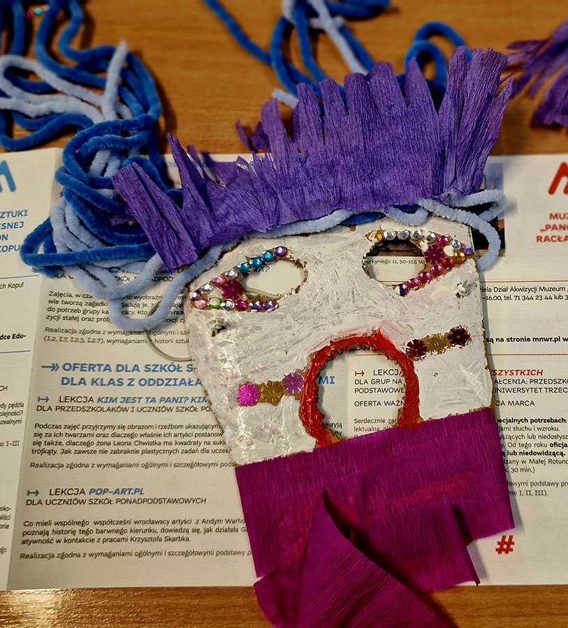 Warsztaty tworzenia ludowych masek karnawałowych w Muzeum Etnograficznym