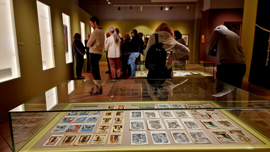 Oprowadzanie po wystawie „Kazanie do ptaków” z tłumaczeniem na polski język migowy