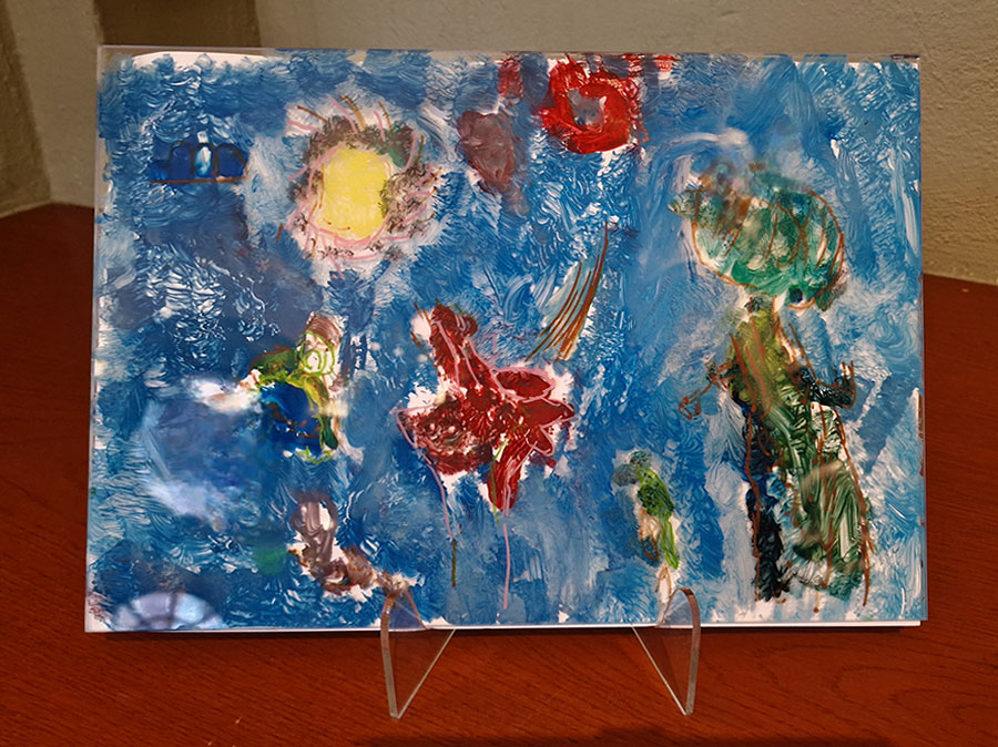 Warsztaty dla dzieci „Obrazy na szkle malowane”