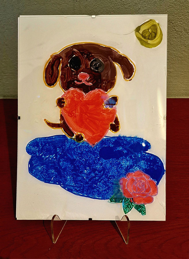 Warsztaty dla dzieci „Obrazy na szkle malowane”