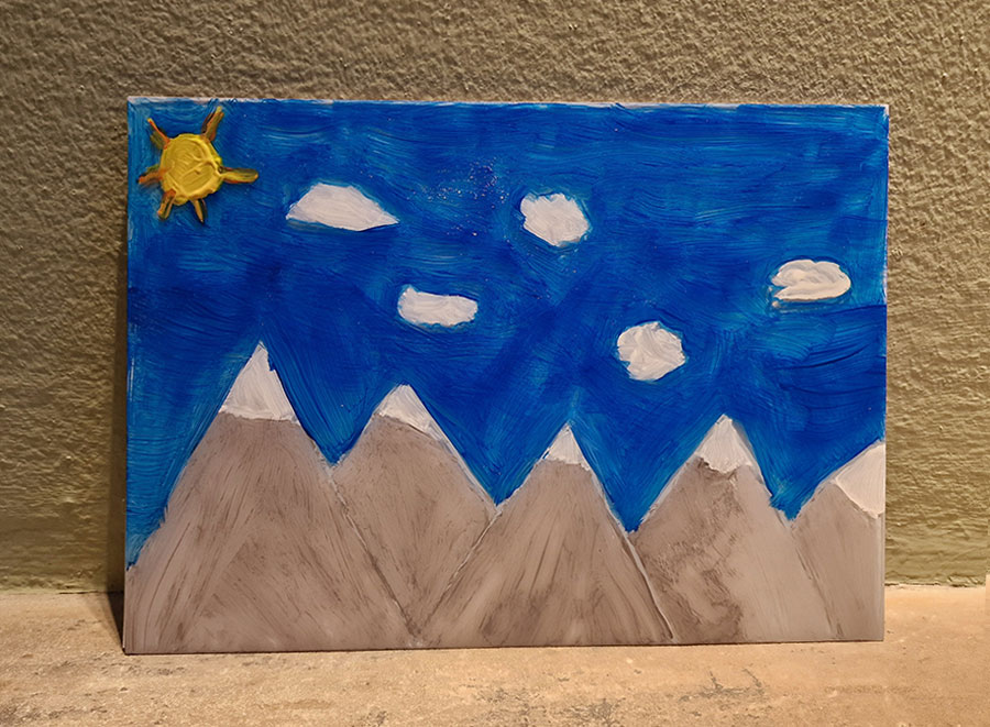 Warsztaty dla dzieci „Obrazy na szkle malowane”