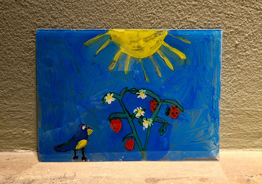 Warsztaty dla dzieci „Obrazy na szkle malowane”