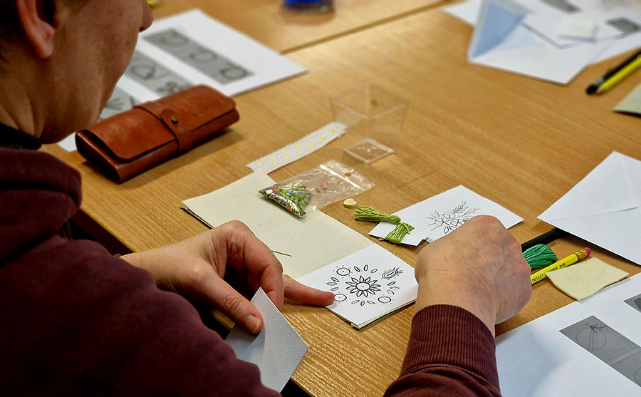 W ogródku św. Franciszka – warsztaty hafciarskie