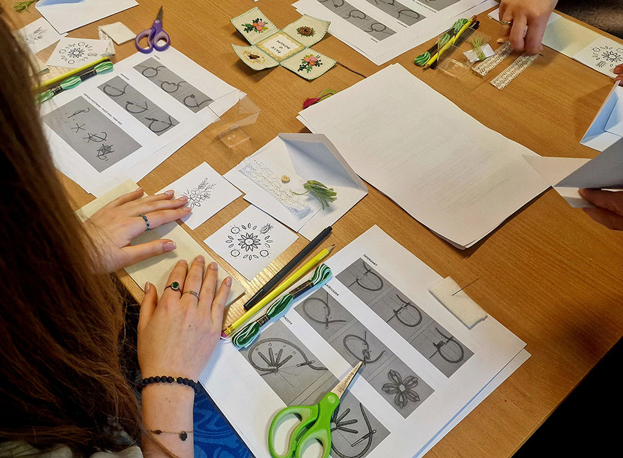 W ogródku św. Franciszka – warsztaty hafciarskie