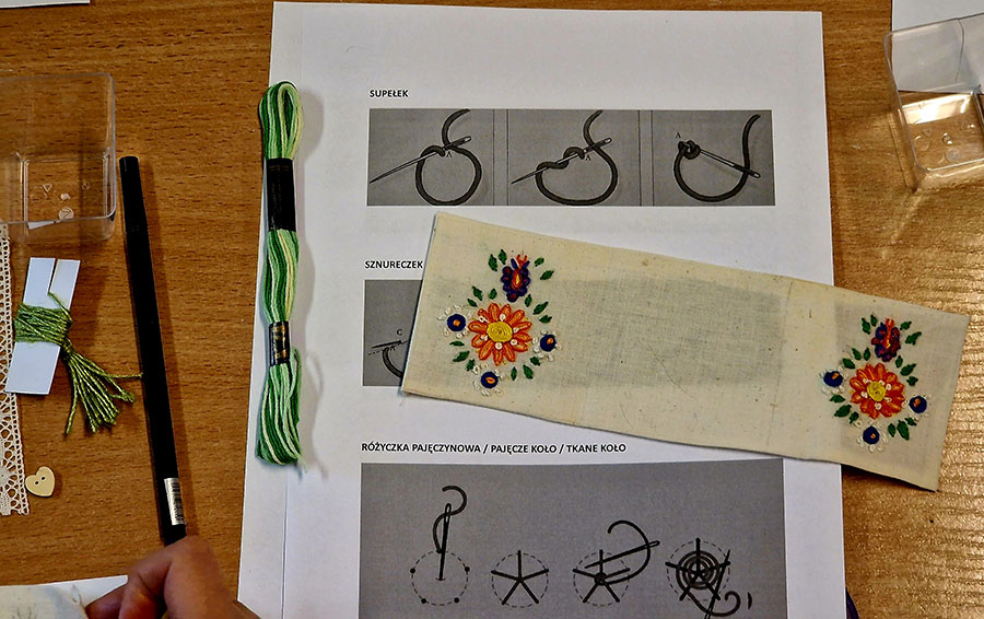 W ogródku św. Franciszka – warsztaty hafciarskie