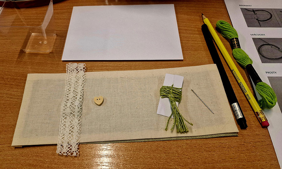 W ogródku św. Franciszka – warsztaty hafciarskie