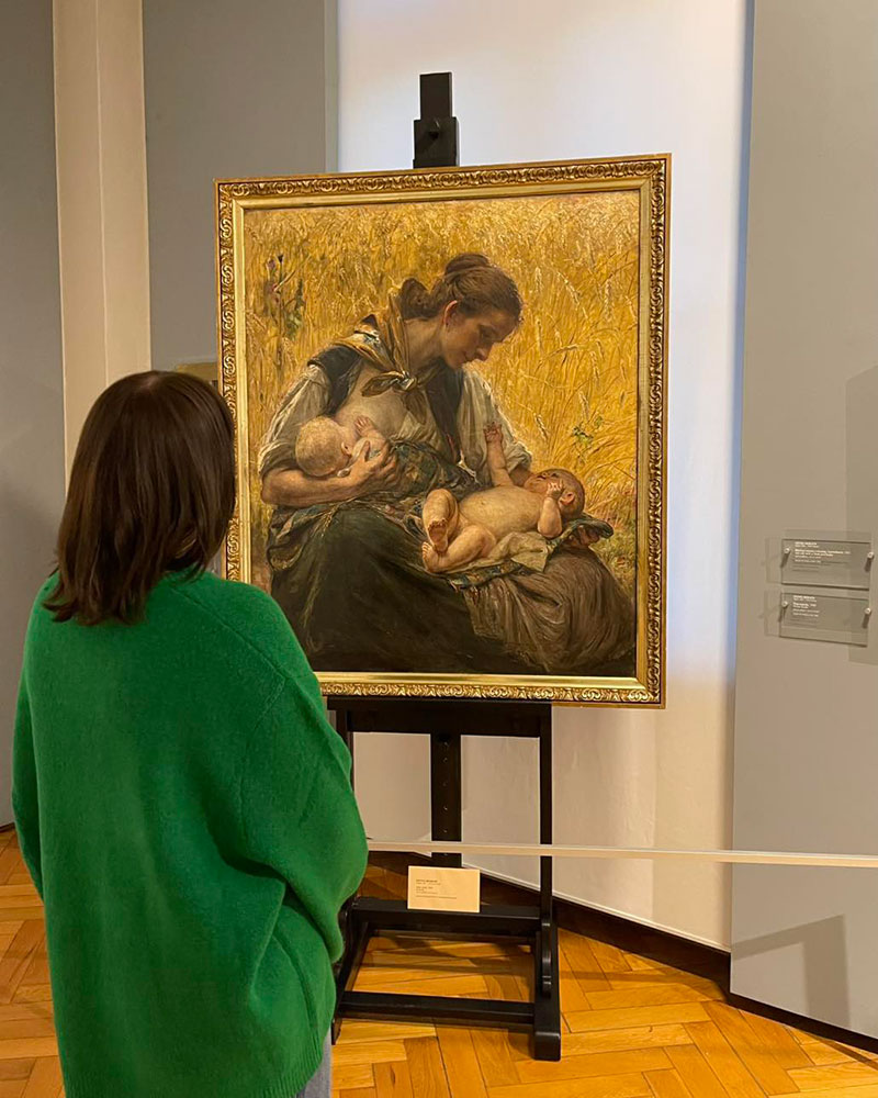 Obraz Lato Berthy Wegmann w Muzeum Narodowym we Wrocławiu