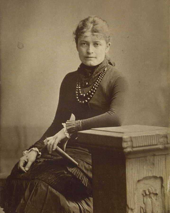 Bertha Wegmann na portrecie