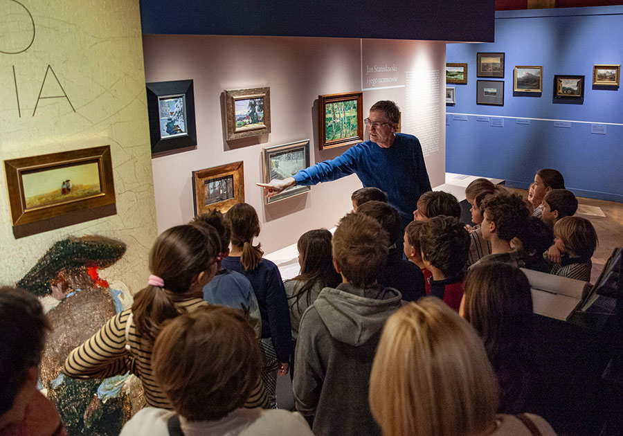 Ferie 2026 w Muzeum Narodowym, warsztaty „Cztery pory roku na obrazach jak tabliczka czekolady”