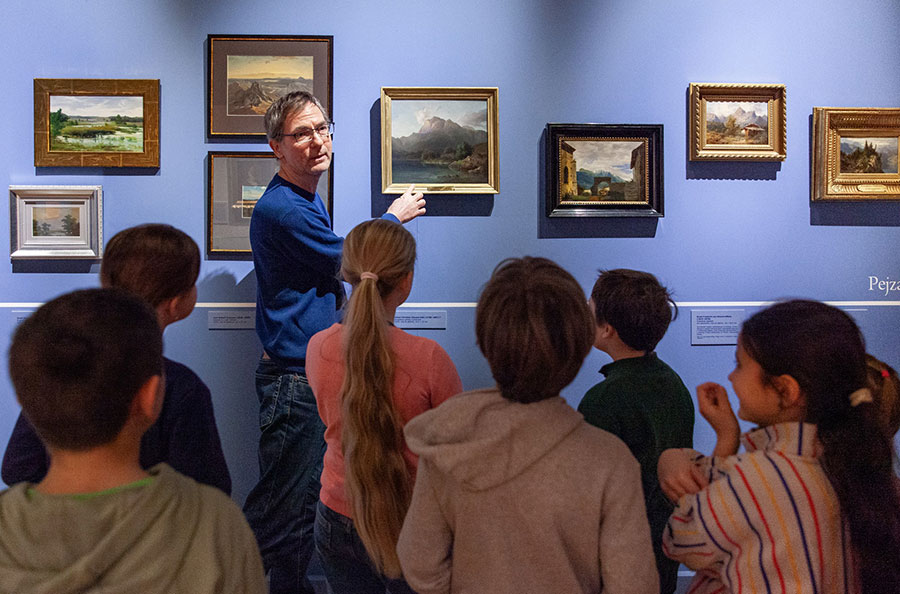 Ferie 2026 w Muzeum Narodowym, warsztaty „Cztery pory roku na obrazach jak tabliczka czekolady”
