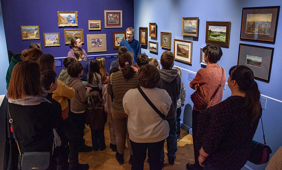 Ferie 2026 w Muzeum Narodowym, warsztaty „Cztery pory roku na obrazach jak tabliczka czekolady”