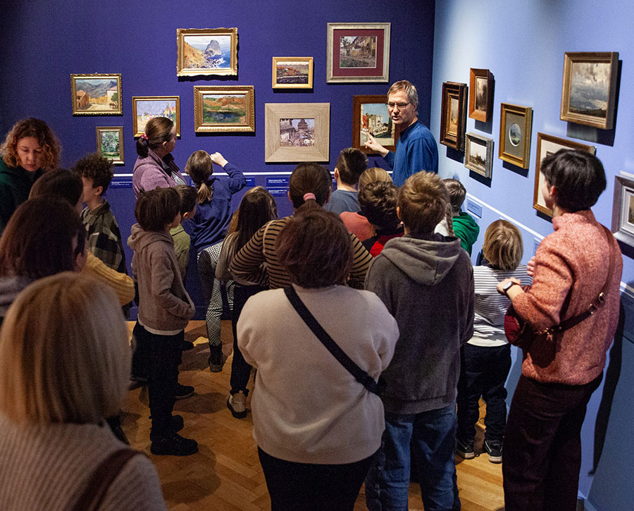 Ferie 2026 w Muzeum Narodowym, warsztaty „Cztery pory roku na obrazach jak tabliczka czekolady”