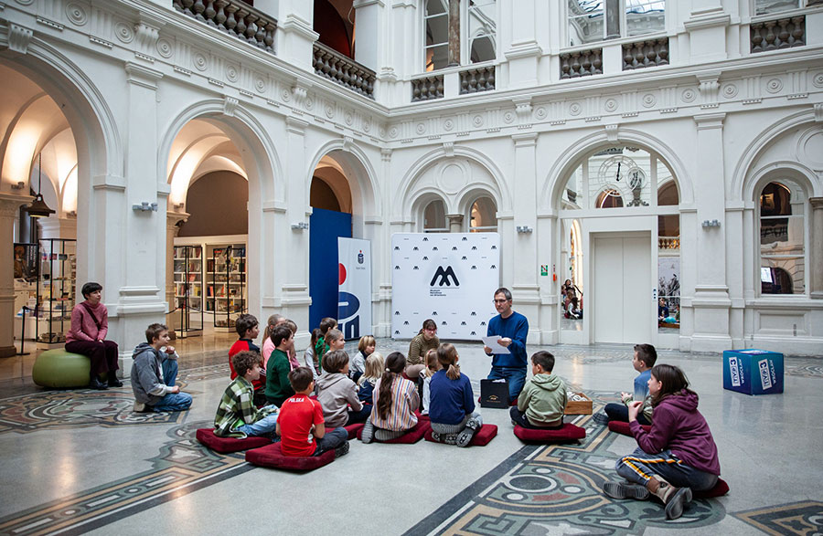 Ferie 2026 w Muzeum Narodowym, warsztaty „Cztery pory roku na obrazach jak tabliczka czekolady”