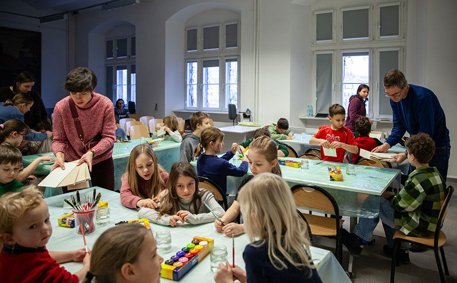 Ferie 2026 w Muzeum Narodowym, warsztaty „Cztery pory roku na obrazach jak tabliczka czekolady”