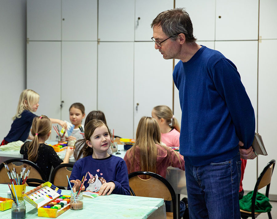 Ferie 2026 w Muzeum Narodowym, warsztaty „Cztery pory roku na obrazach jak tabliczka czekolady”