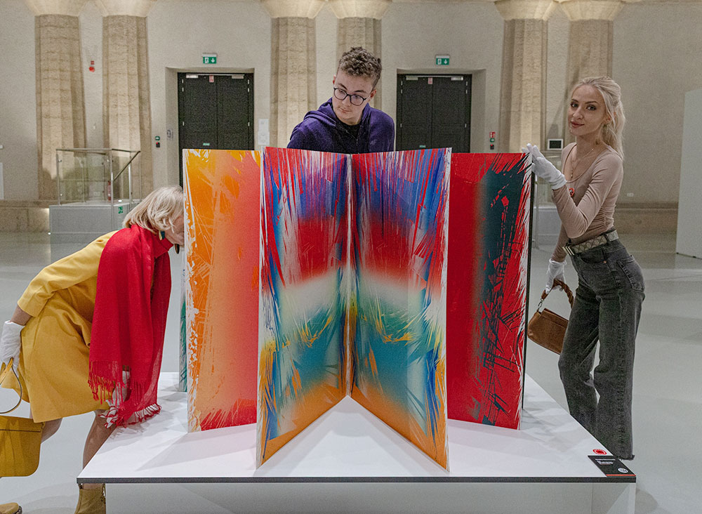 Wystawa w Pawilonie Czterech Kopuł „Ogólnopolski Przegląd Sztuki Książki. II Wrocławskiego Triennale”