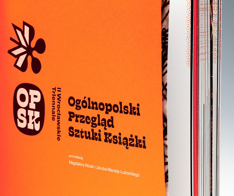 Katalog wystawy „Ogólnopolski Przegląd Sztuki Książki. II Wrocławskie Triennale”