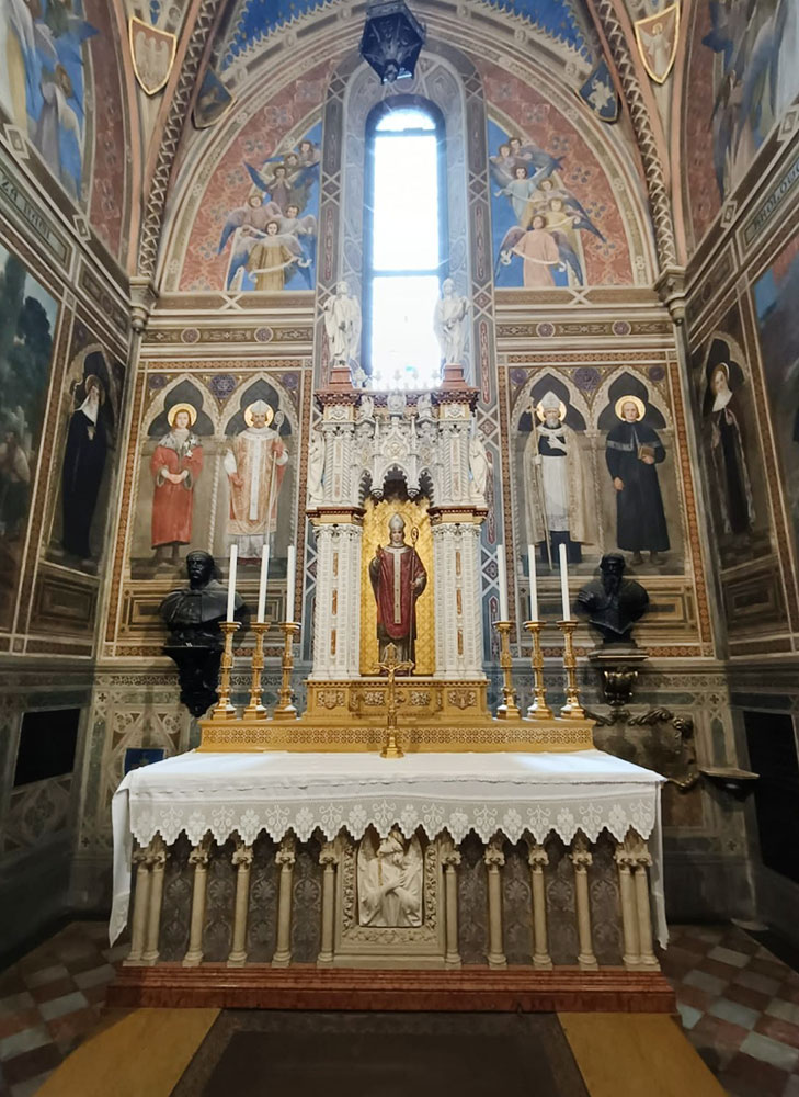 Wnętrze kaplicy pw. św. Stanisława (tzw. Kaplicy Polskiej) w bazylice św. Antoniego w Padwie