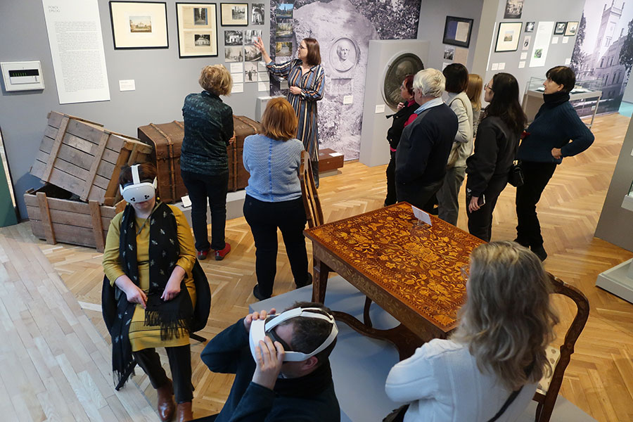 Wyjazd do Opola dla Stowarzyszenia Przyjaciół Muzeum – zwiedzanie wystawy czasowej Pokój Wirtembergów