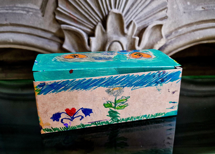 Malowana etnoskrzyneczka marzeń