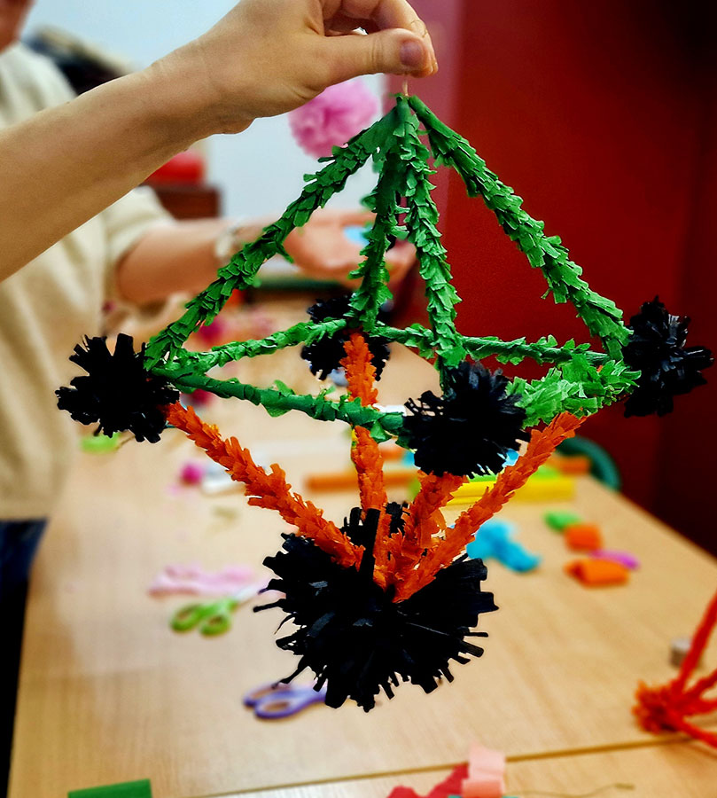 Warsztaty „Pająk wielkanocny”