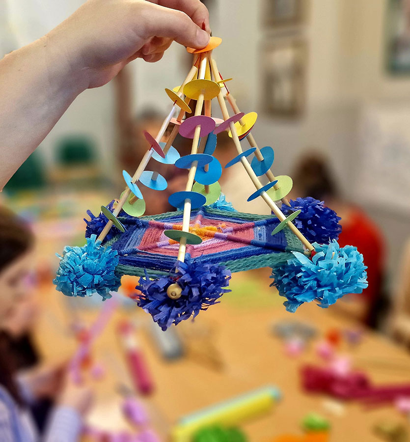 Warsztaty „Pająk wielkanocny”