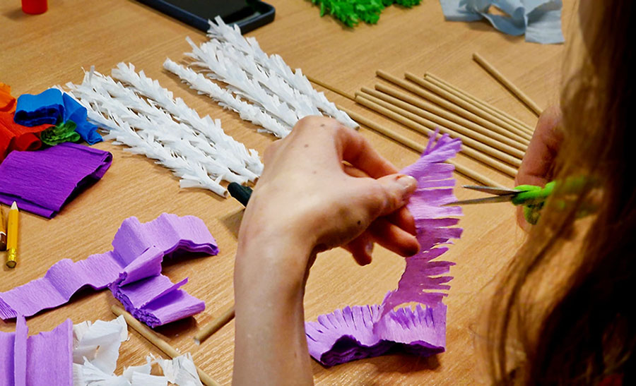 Warsztaty „Pająk wielkanocny”