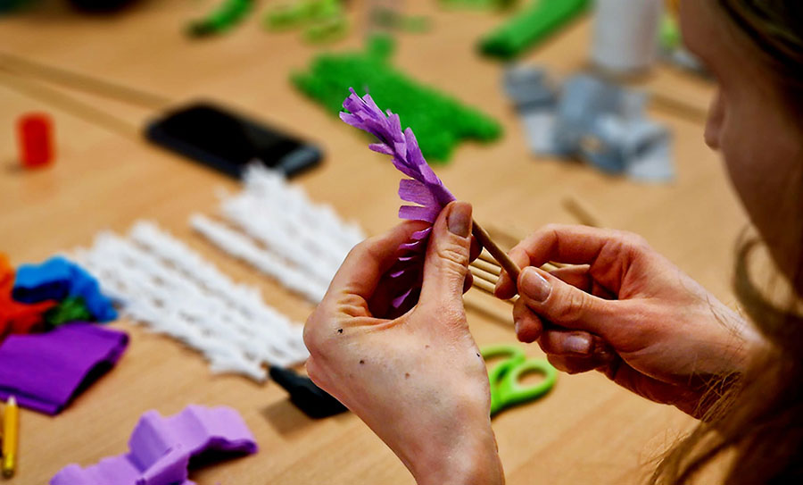 Warsztaty „Pająk wielkanocny”