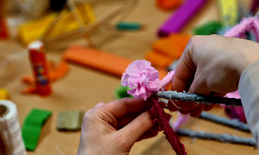 Warsztaty „Pająk wielkanocny”