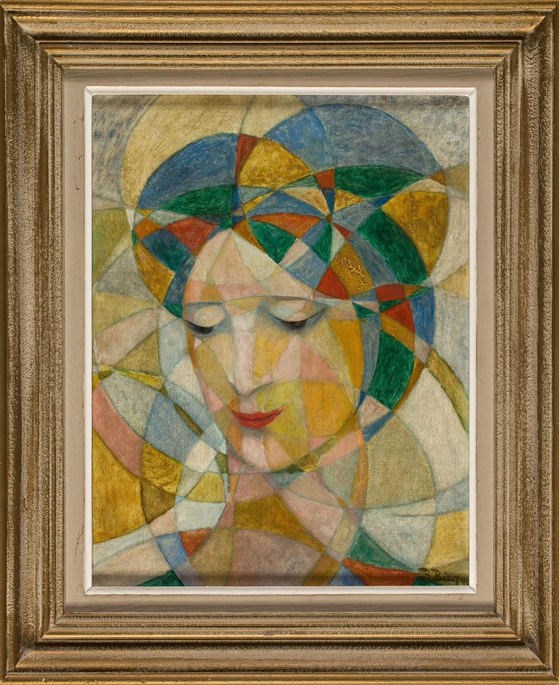 Bolesław Biegas, Portret sferyczny, ok. 1920–1922