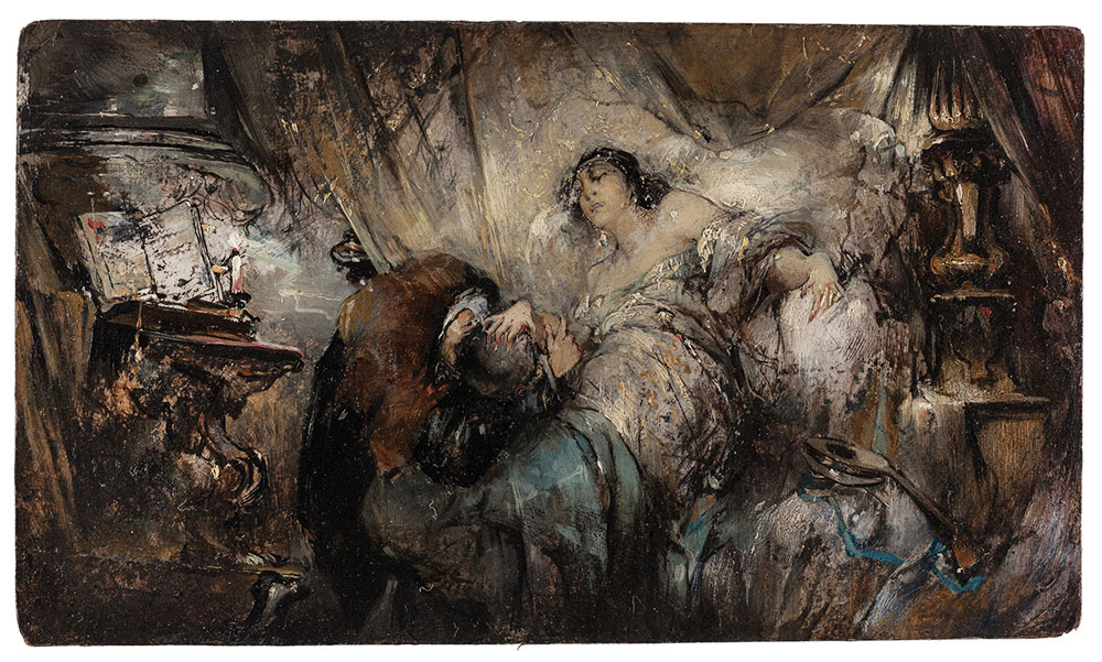 Franciszek Żmurko, Zygmunt August i Barbara, po 1880