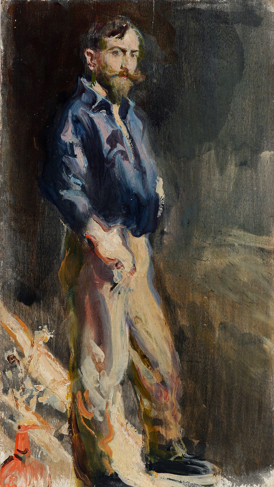 Stanisław Dębicki, Portret Henryka Kühna, ok. 1900