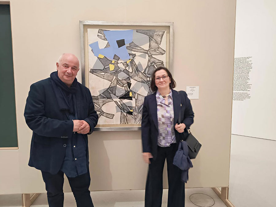 Prace Marii Jaremy na wystawie w Warszawie