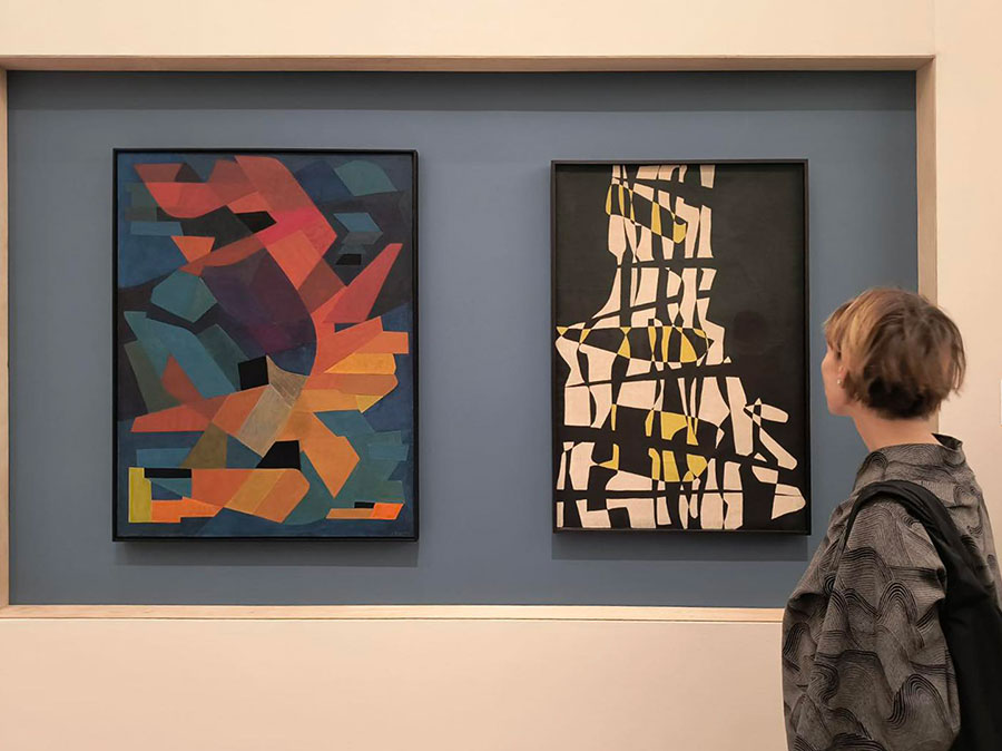 Prace Marii Jaremy na wystawie w Warszawie