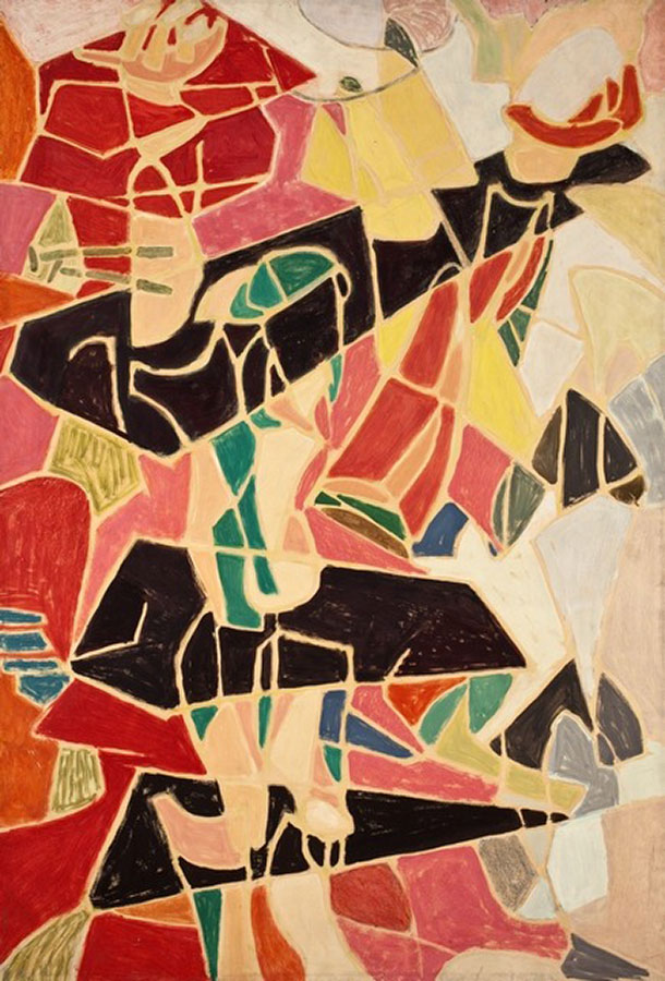 Maria Jarema, Kompozycja, 1950