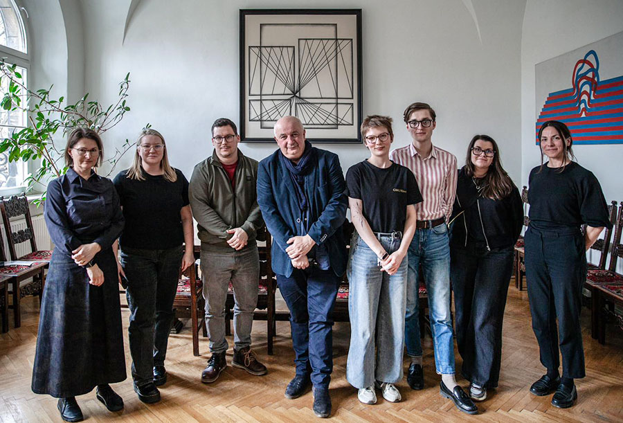 Wizyta muzealników z Galerii Sztuki Nowoczesnej w Hradcu Kralove