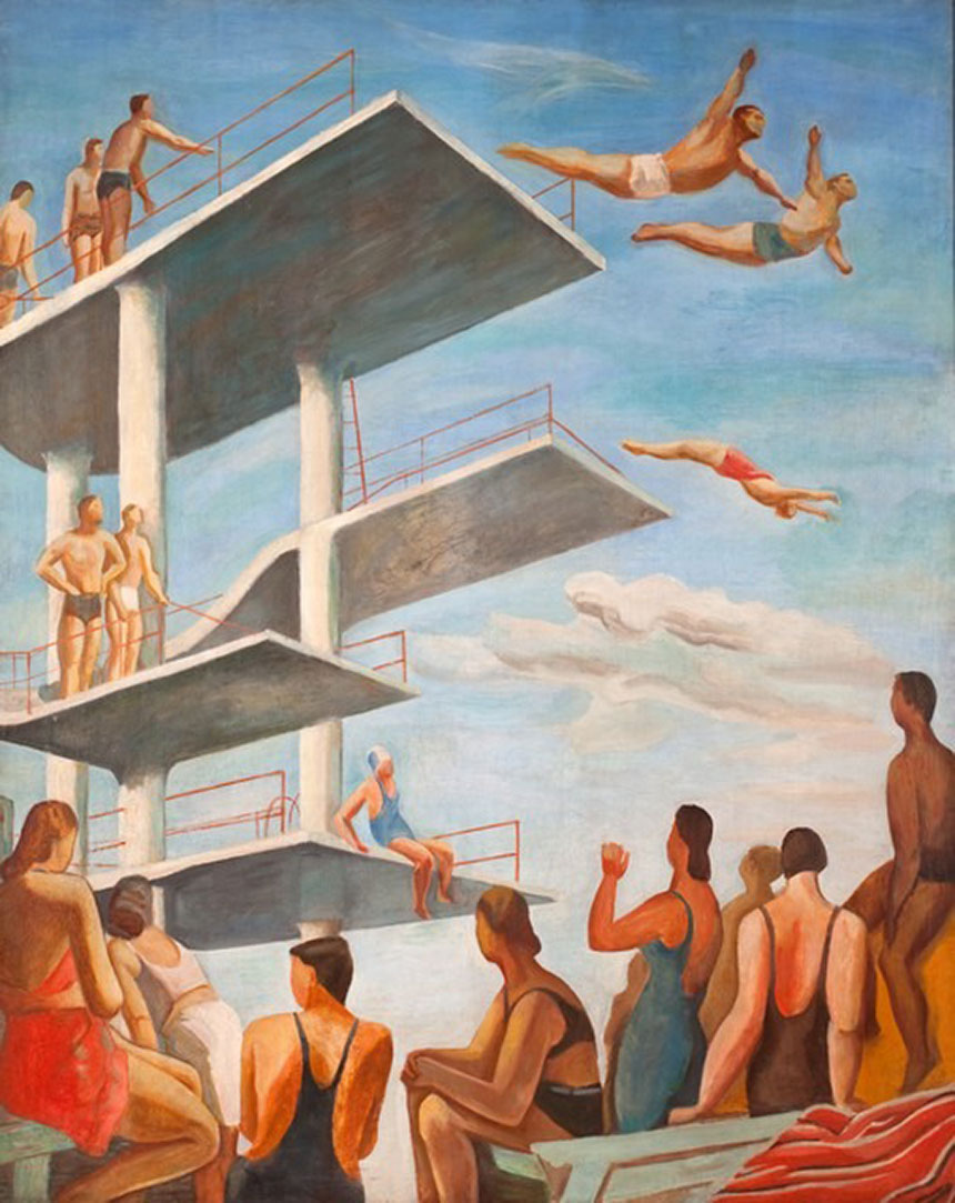 Maria Ewa Łunkiewicz-Rogoyska, Pływalnia, 1939